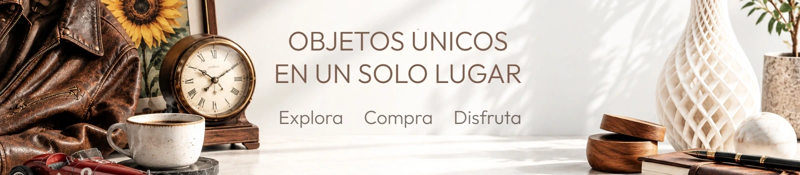 Todos tuvimos que empezar alguna vez... — OBJETOS ÚNICOS
EN UN SOLO LUGAR — Explora     Compra     Disfruta