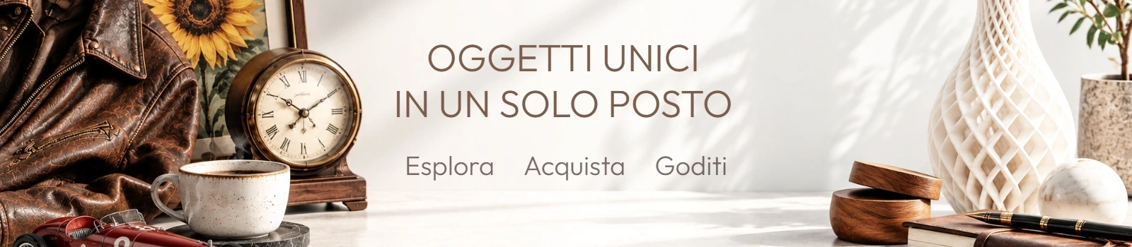 Tutti hanno dovuto iniziare da qualche parte... — OGGETTI UNICI
IN UN SOLO POSTO — Esplora     Acquista     Goditi