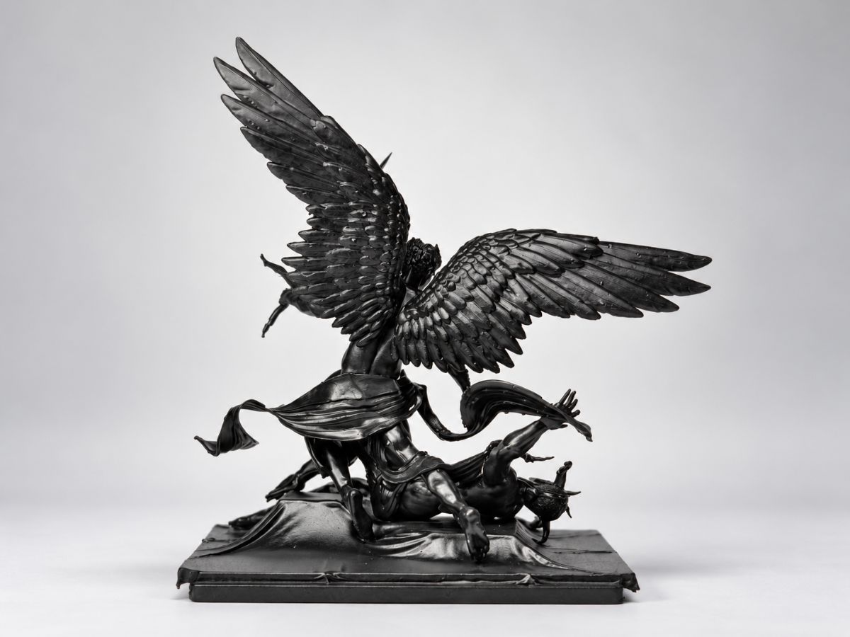 Archanioł Michał  - Rzeźba Cyfrowa 3D